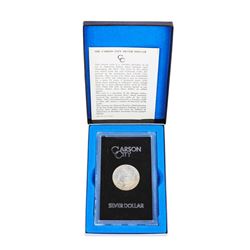 1883-CC $1 Morgan Silver Dollar Coin GSA w/ Box & COA