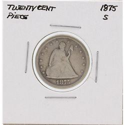 1875-S Twenty Cent Piece Seated Liberty Coin