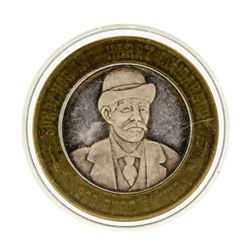 .999 Silver Wanted Dead or Alive $10 Casino Gaming Token Limited Edition