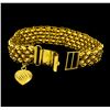 Image 4 : 21KT Yellow Gold Ladies Fashion Bracelet