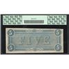 Image 2 : 1864 $5 The Confederate States of America Note T-69 PCGS Choice New 63PPQ