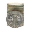 Image 2 : Roll of (20) 1954-D Brilliant Uncirculated Franklin Half Dollar Coins