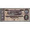 Image 1 : 1864 $10 The Confederate States of America Note