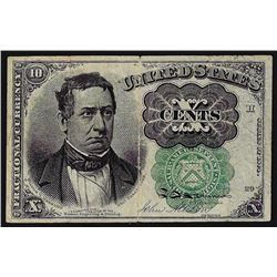 1874 Ten Cents Fifth Issue Fractional Note