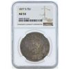 Image 1 : 1877-S $1 Silver Trade Dollar Coin NGC AU53