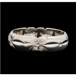 14KT White Gold Men's Wedding Band