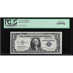 1935H $1 Silver Certificate Note PCGS Choice New 63PPQ