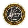 Image 1 : .999 Silver Paris Las Vegas $10 Casino Gaming Token Limited Edition