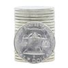 Image 2 : Roll of (20) 1958 Brilliant Uncirculated Franklin Half Dollar Coins