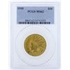 Image 1 : 1910 $10 Indian Head Eagle Gold Coin PCGS MS62