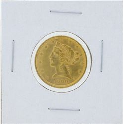 1900 $5 Liberty Head Half Eagle Gold Coin