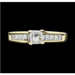 14KT Yellow Gold 1.11ctw. Diamond Wedding Ring