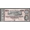 Image 1 : 1864 $10 The Confederate States of America Note