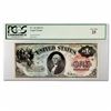 Image 1 : 1869 $1.00 Legal Tender Washington VF-25 PCGS "Rainbow Series" Allison/Spinner signatures—Friedberg 