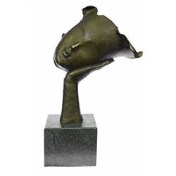 Female Version Bronze Sculpture on Marble base Figurine