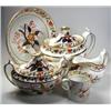 Image 1 : An early 19th century Imari patterned tea and coffee service, possibly Spode, each piece decorated..