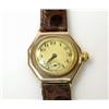 Image 1 : A 1920's Gentleman's small size wristwatch by Rolex, with 9ct gold octagonal case, the circular dia.