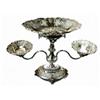 Image 1 : A late Victorian/Edwardian electroplate table centrepiece by Thomas Latham and Ernest Morton, raise.