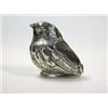 Image 1 : An Edwardian silver pin cushion modelled as a chick, maker HH?, Birmingham 1905, 4cm high   £50-80..