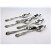 Image 1 : A set of six Victorian silver Scottish Queen's pattern teaspoons by Muirhead and Arthur, Glasgow 18.