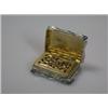 Image 1 : A Victorian silver vinaigrette by Edward Smith, Birmingham 1857, of serpentine rectangular shape, e.