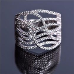 Sterling Silver .925 Weave Ring