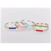 Image 1 : Five Sterling Silver .925 Rings with Colorful Stones