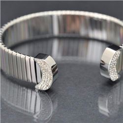 Silver-Tone Cuff Bracelet