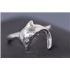 Image 1 : Sterling Silver .925 Dolphin Ring