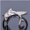 Image 4 : Sterling Silver .925 Dolphin Ring