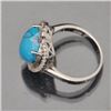 Image 4 : Sterling silver and Synthetic Turquoise Ring