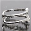 Image 3 : Sterling Silver .925 and Cubic Zirconia Split Shank Ring
