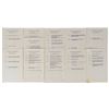 Image 1 : John F. Kennedy 1963 Collection of (11) Presidential Engagement Memos