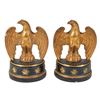 Image 1 : John F. Kennedy’s Senatorial and Presidential Office Pair of Gold and Black Eagle Bookends