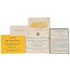 Image 2 : Jacqueline Kennedy Handwritten Condolence Card Note and Ephemera
