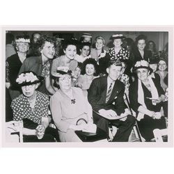 John F. Kennedy 1946 Congressional Campaign Original VINTAGE Photograph