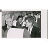 Image 1 : John F. Kennedy 1952 Senatorial Campaign Original VINTAGE Photograph on Airplane With Truman