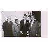 Image 1 : John F. Kennedy 1952 Senatorial Campaign Original VINTAGE Photograph Supporting African-American Gro