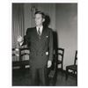 Image 1 : John F. Kennedy 1948 Photograph as Congressman 'Practicing to Speak' in Beacon Hill Apartment