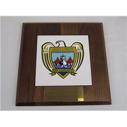 Collectibles and Memorabilia military wall plaque
