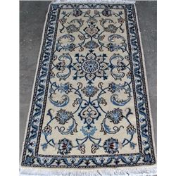 beautiful hand made persian part silk nain