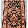 Image 2 : nice warm toned tabriz design runner w/silk highlights