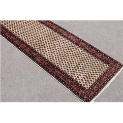 strikingly beautiful 11 feet persian sarouk runner