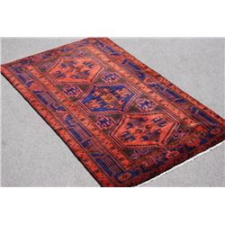 fantastic hand made persian kurdish kolyaee rug