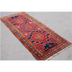 visually appealing hand woven persian meshkin runner