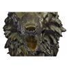 Image 3 : Wall Mount Wolf Head Bust Cabin Decor Bronze Sculpture