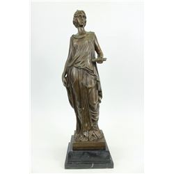 Dino Decarlo Greek Philospher Bronze Sculpture