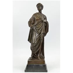 Decarlo Royal European Man Bronze Sculpture on marble base Statue