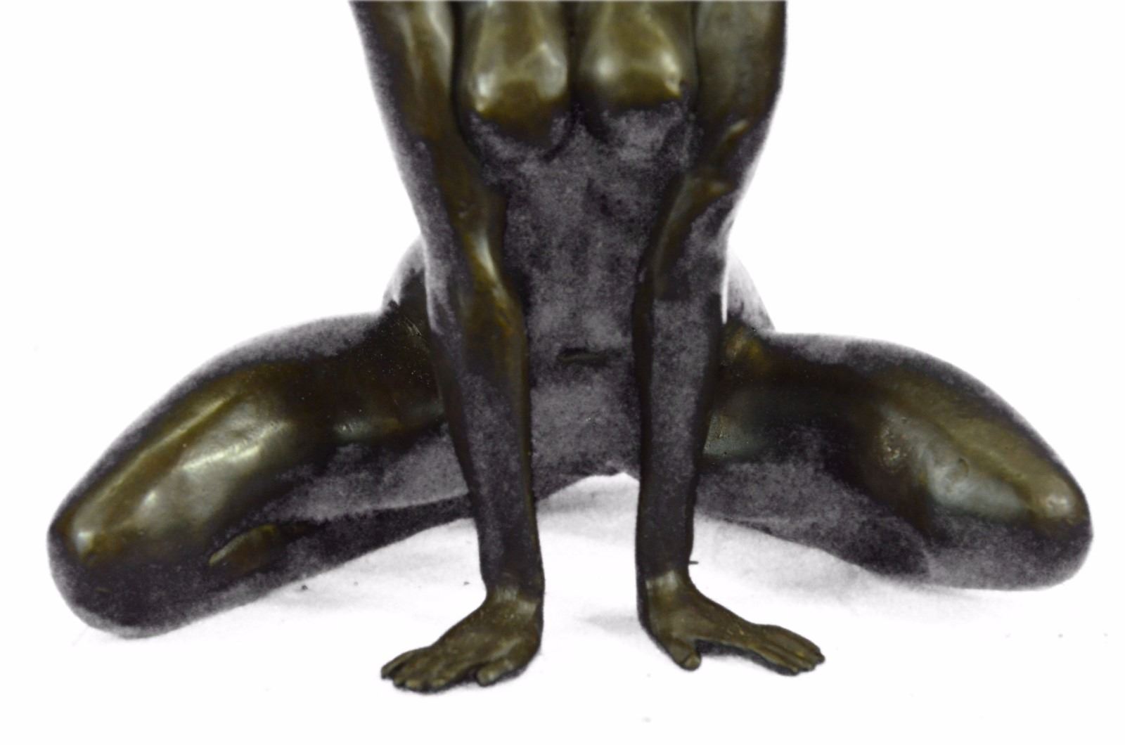 Chinese Guardian Lion Foo Dog Bronze Sculpture Marble ...