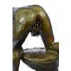 Image 8 : Mathurin Moreau Vintage French Bronze Nude Female Figure Statue Sculpture Decor